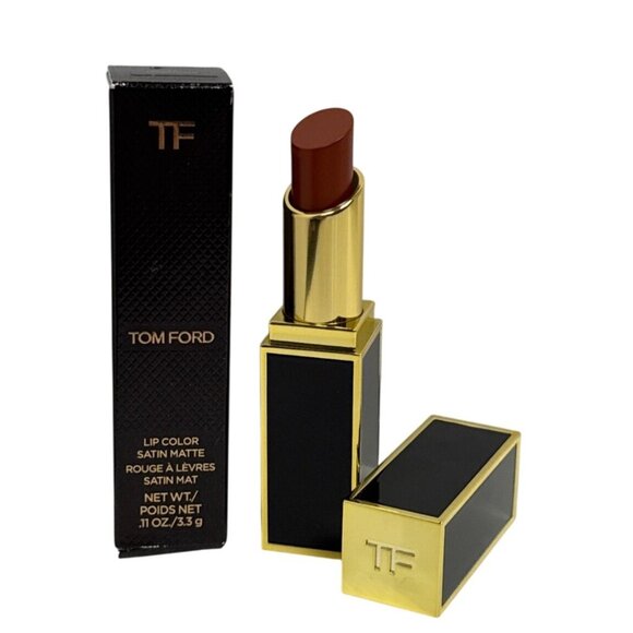 Tom Ford Lip Color Lipstick 24 Marocain Satin Matte Longwear New in Box - Picture 6 of 9